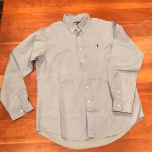 Ralph Lauren Men’s Long Sleeve Light Blue Shirt